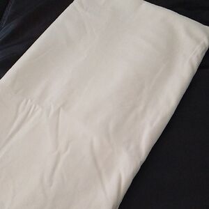 Cindy Crawford King Flat Sheet Color Cream Cotton